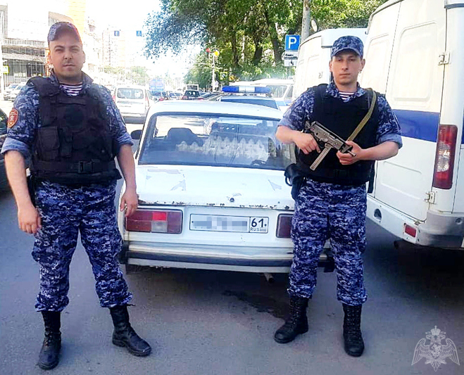 В РОСТОВЕ-НА-ДОНУ РОСГВАРДЕЙЦЫ ПРЕСЕКЛИ ИМУЩЕСТВЕННЫЕ ПРЕСТУПЛЕНИЯ