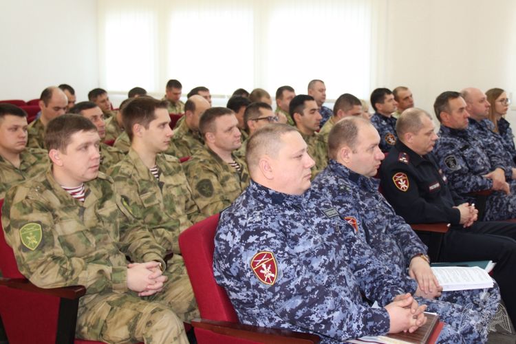 Донские росгвардейцы подвели итоги служебно-боевой деятельности за 2019 год