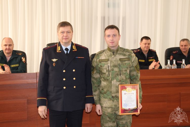 Донские росгвардейцы подвели итоги служебно-боевой деятельности за 2019 год