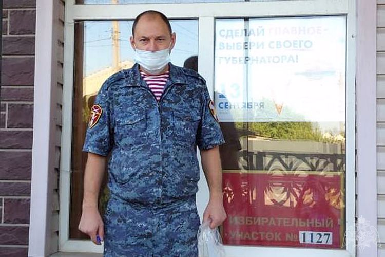 В Ростовской области росгвардейцы принимают участие в Едином дне голосования
