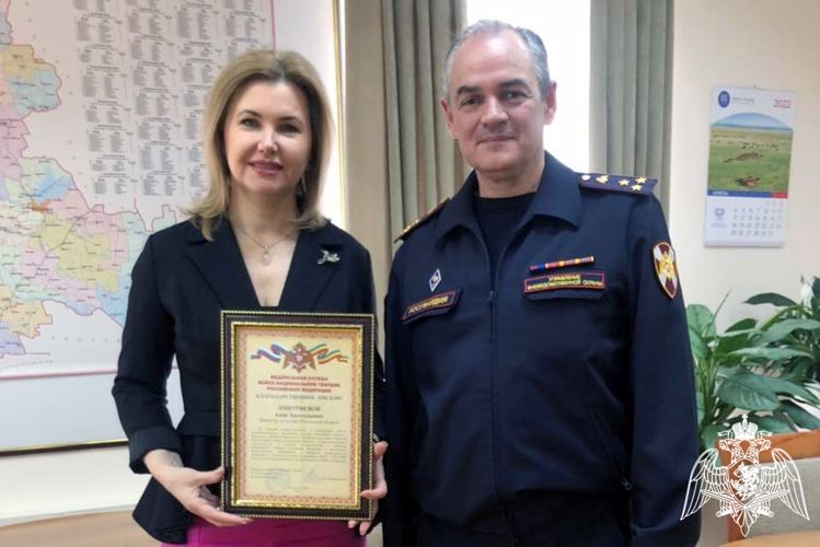 Начальник областной вневедомственной охраны выразил благодарность министру культуры донского региона 