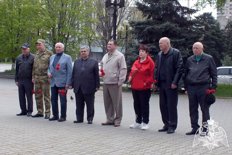 В Ростове-на-Дону представители Росгвардии приняли участие в памятном мероприятии