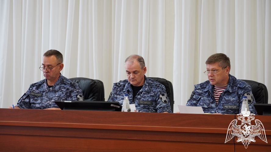 Итоги деятельности в первом полугодии 2022 года подвели сотрудники  донского Управления вневедомственной охраны Росгвардии