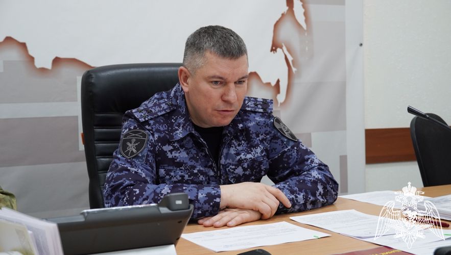 В Ростове-на-Дону офицеры Росгвардии провели инструкторско-методическое занятие по военно-политической (политической) подготовке 