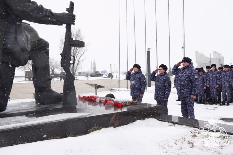В Ростовской области росгвардейцы присягнули на верность Отечеству