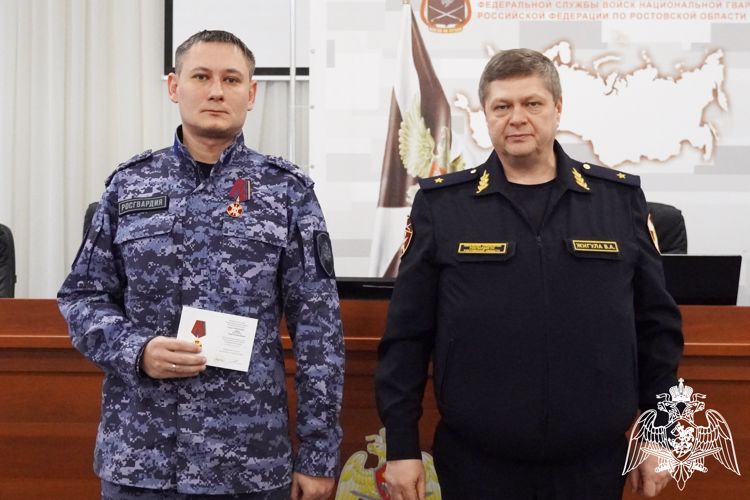 Мероприятия, посвященные Дню защитника Отечества, провели донские росгвардейцы 