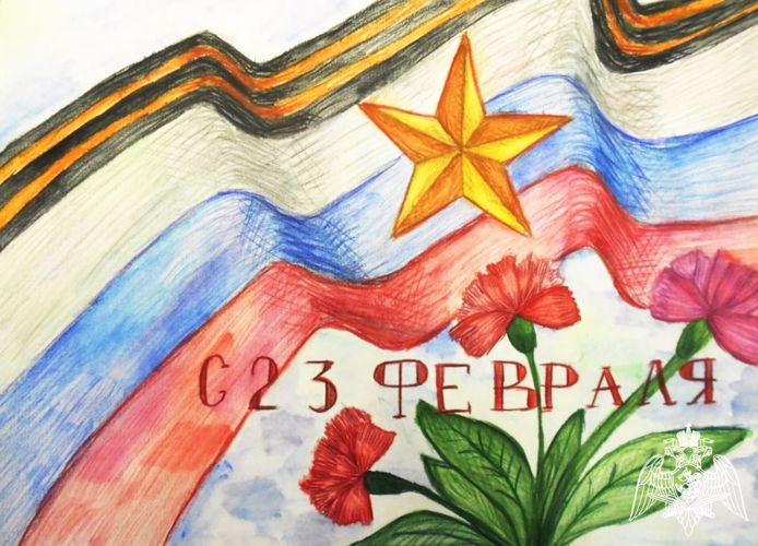 Мероприятия, посвященные Дню защитника Отечества, провели донские росгвардейцы 