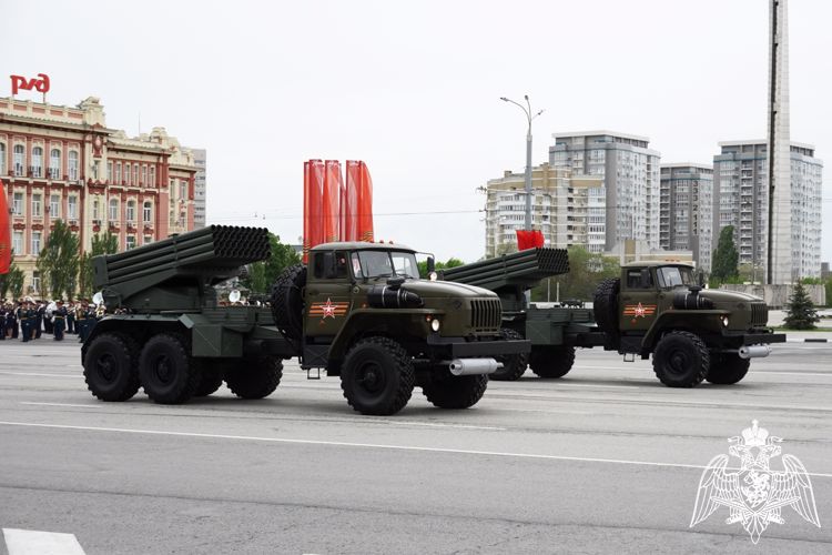 При участии Росгвардии состоялся Парад Победы в Ростове-на-Дону