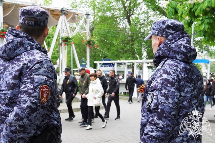 При участии Росгвардии состоялся Парад Победы в Ростове-на-Дону