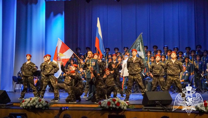 Академический ансамбль песни и пляски Росгвардии дал концерт в Ростове-на-Дону