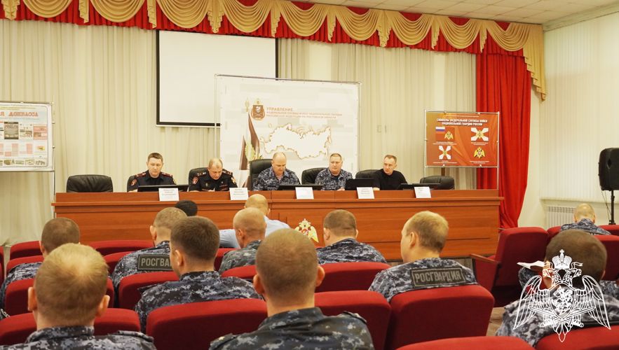Итоги деятельности за первое полугодие подвели сотрудники  Центр лицензионно-разрешительной работы Росгвардии в Ростовской области 