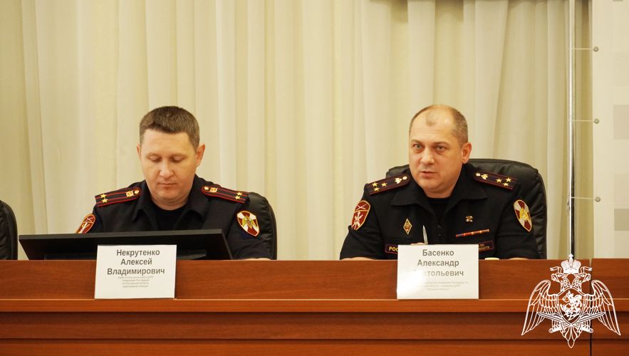 Итоги деятельности за первое полугодие подвели сотрудники  Центр лицензионно-разрешительной работы Росгвардии в Ростовской области 
