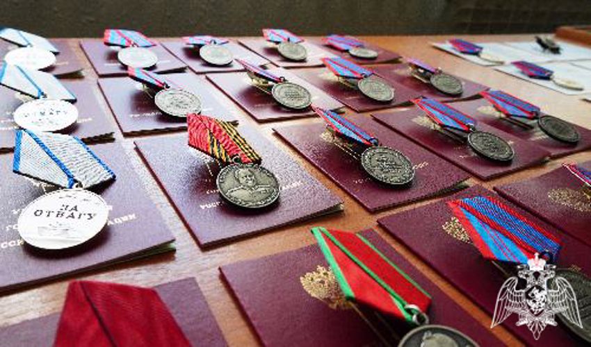 Росгвардейцы-участники СВО из Ростовской области удостоены государственных наград 