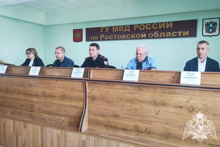 Заседание Координационного совета территориального Управления Росгвардии по вопросам частной охранной деятельности состоялось в Ростове-на-Дону