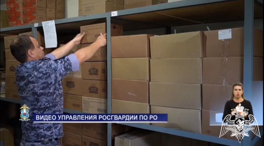 О буднях специалистов тыла региональных подразделений Росгвардии узнали телезрители Ростовской области