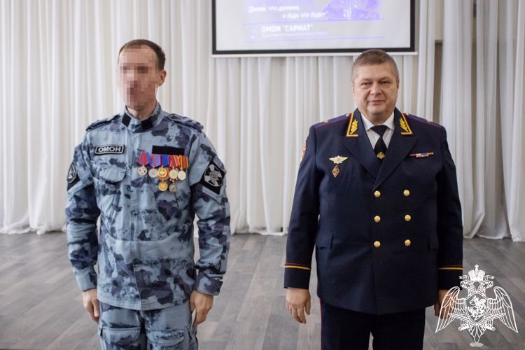 ОМОН «Сармат» Росгвардии отметил юбилей