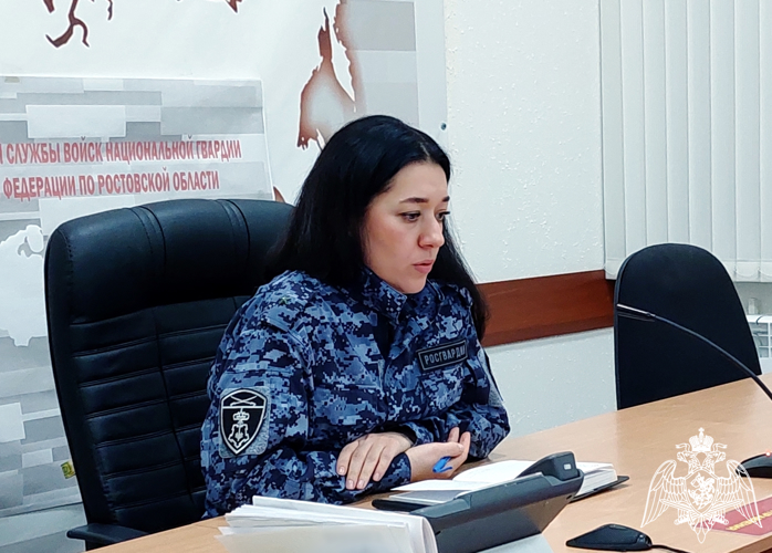 В Ростове-на-Дону офицеры Росгвардии провели инструкторско-методическое занятие по военно-политической (политической) подготовке 