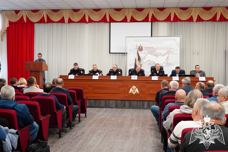 В Управлении Росгвардии по Ростовской области прошло заседание Координационного совета по вопросам частной охранной деятельности