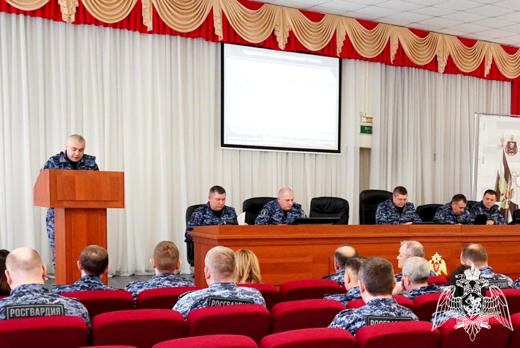 Итоги служебно-боевой деятельности за 2023 год подвели росгвардейцы в Ростове-на-Дону