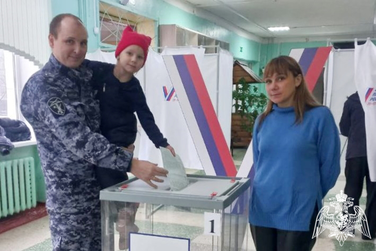 Росгвардия обеспечила безопасность проведения выборов на Дону