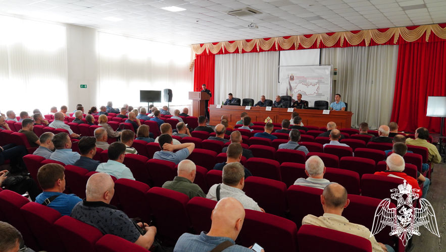 Вопросы антитеррористической защищенности объектов Дона обсудили росгвардейцы с коллегами из взаимодействующих структур