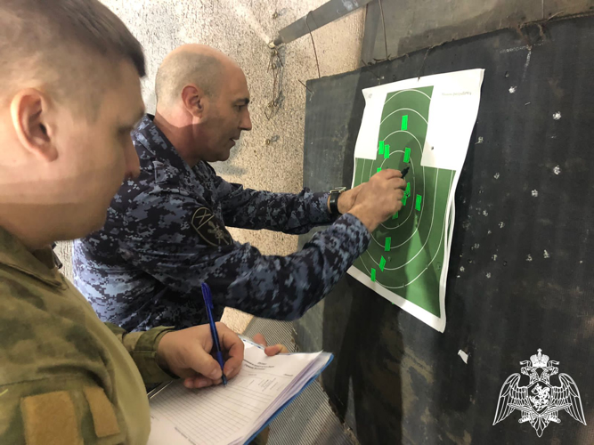 Росгвардейцы приняли участие в соревнованиях по стрельбе в Ростове-на-Дону