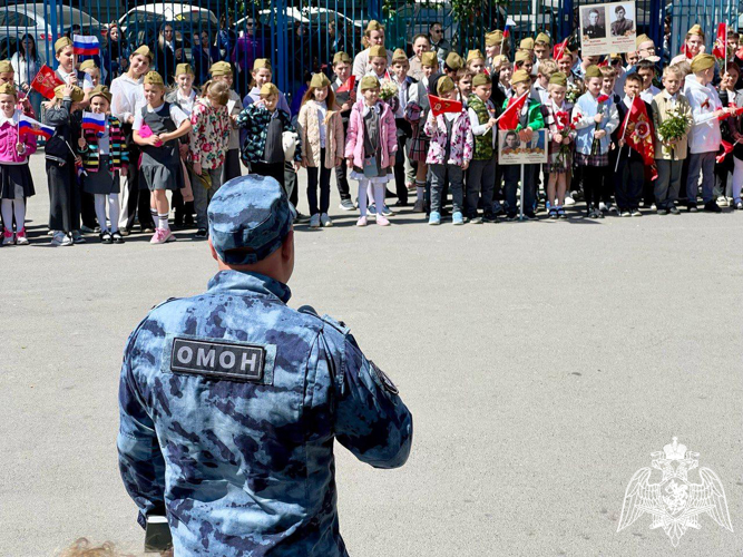 Тематические мероприятия, посвященные Дню Победы, провели росгвардейцы в Ростовской области