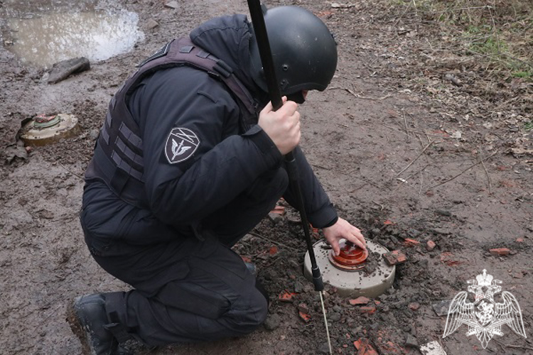 В Южном округе отмечают день инженерной службы Росгвардии