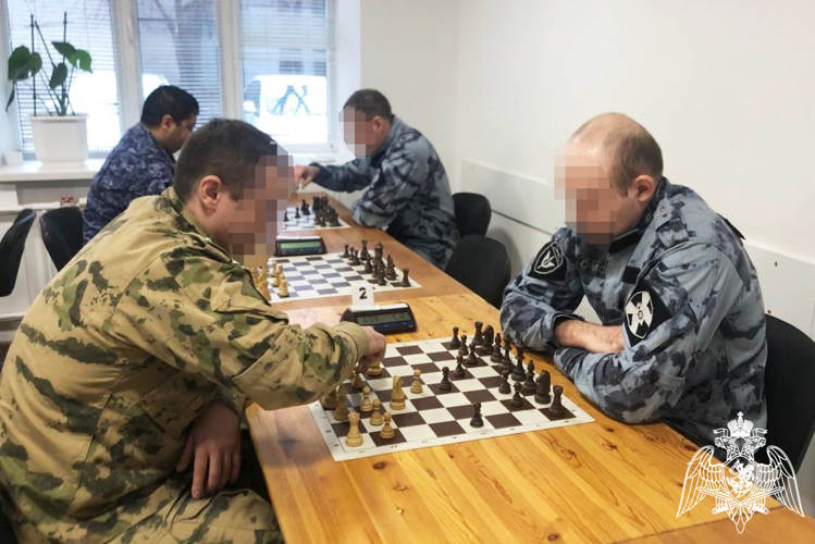 В донской столице определили лучших шахматистов среди росгвардейцев 