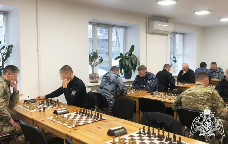 В донской столице определили лучших шахматистов среди росгвардейцев 