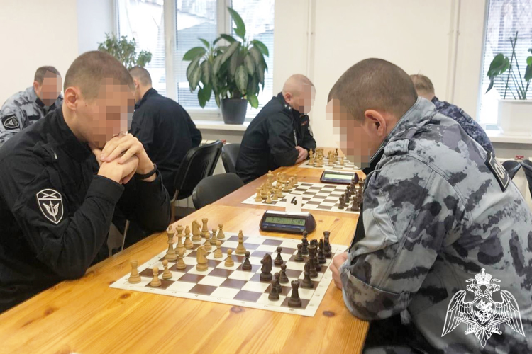 В донской столице определили лучших шахматистов среди росгвардейцев 