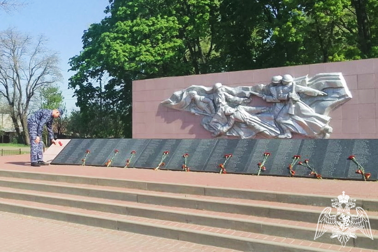 Память ликвидаторов и жертв аварии на чернобыльской АЭС почтили росгвардейцы в Ростовской области