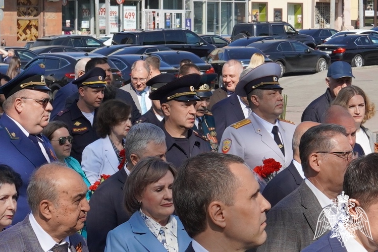 В донской столице представитель Росгвардии принял участие в памятном мероприятии 