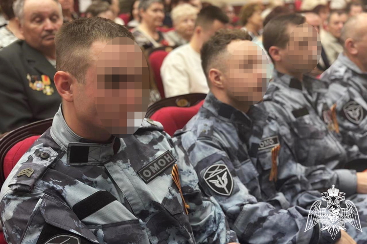 Росгвардейцы из Ростовской области присоединились к празднованию Дня Победы