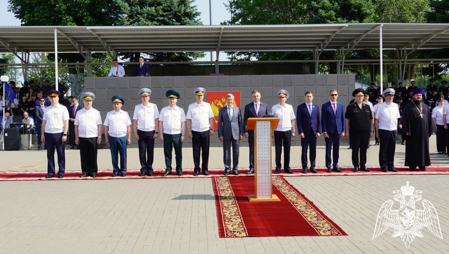 Росгвардейцы приняли участие в межведомственном торжественном мероприятии 