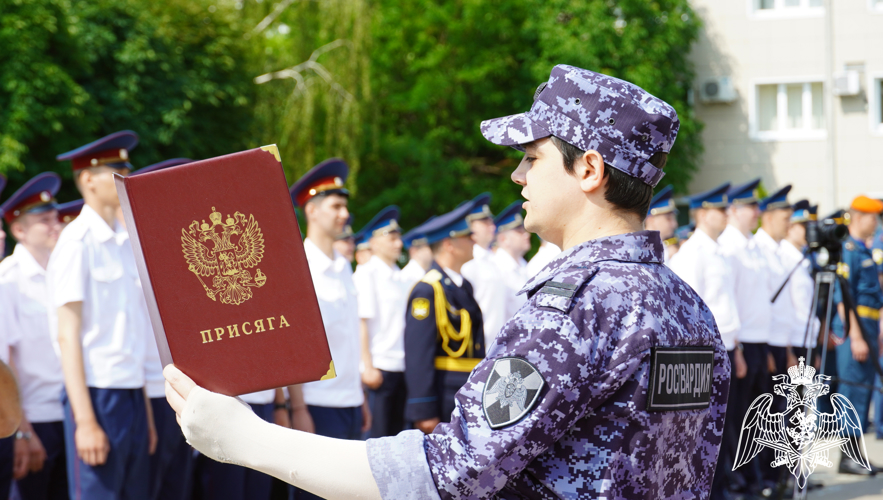 Росгвардейцы приняли участие в межведомственном торжественном мероприятии 
