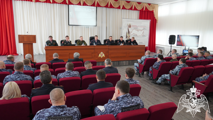 В Управлении Росгвардии по Ростовской области подвели итоги служебно-боевой деятельности за 2025 год