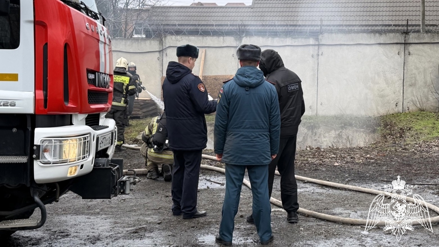 В Ростове-на-Дону Росгвардия и МЧС провели совместное учение