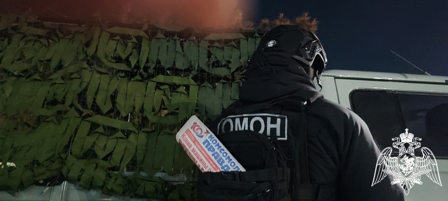 В Ростовской области журналисты и росгвардейцы доставили газеты в зону специальной военной операции