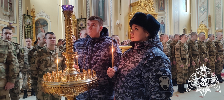 Всероссийская духовная акция для росгвардейцев началась в Ростове-на-Дону