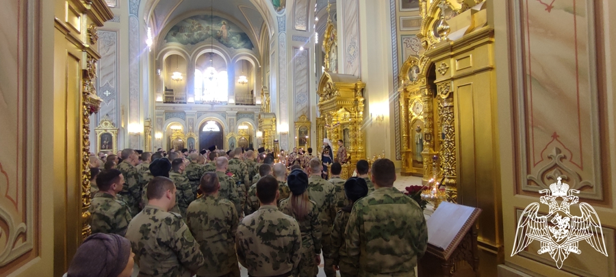Всероссийская духовная акция для росгвардейцев началась в Ростове-на-Дону