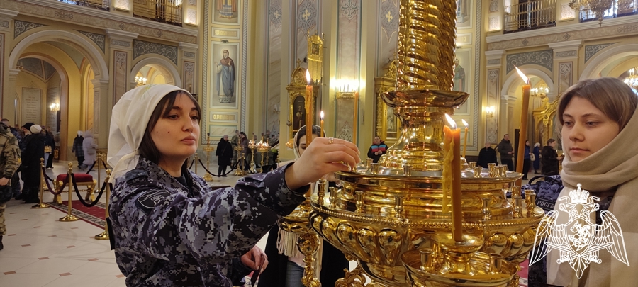 Всероссийская духовная акция для росгвардейцев началась в Ростове-на-Дону