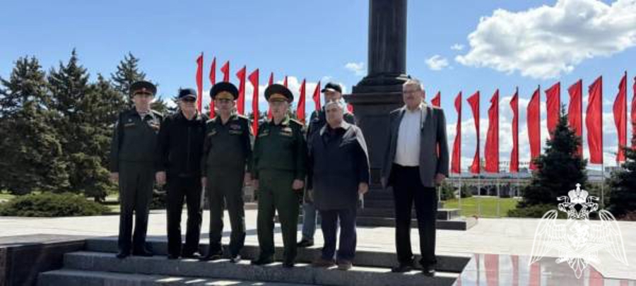 Ветераны Управления Росгвардии по Ростовской области стали участниками памятного автопробега