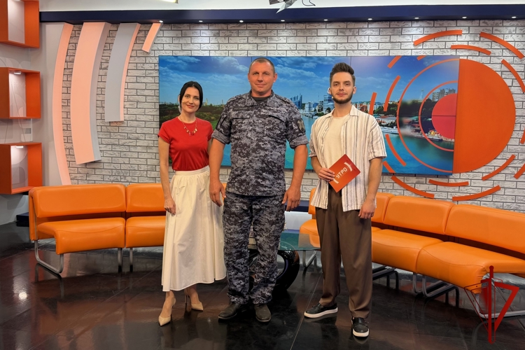 Росгвардеец рассказал о своей многодетной семье в теле- и радиоэфирах донского региона