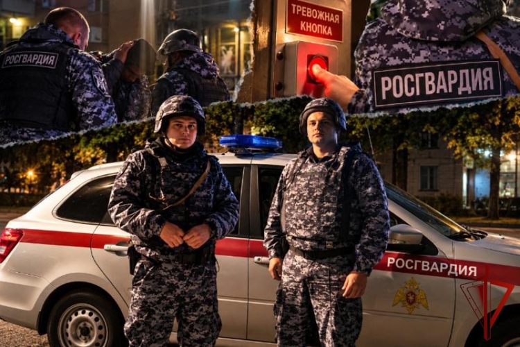 В донской столице журналисты заступили на дежурство вместе с сотрудниками Росгвардии